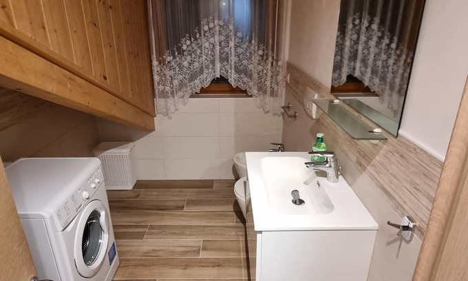 Predazzo Apartment | Scenic Apartment 'Night and Day 12' with Balcony & Wi-Fi