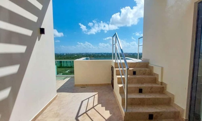 Ejidal Apartment | Budget-Friendly 3BR PH with Private Pool & Great Amenities