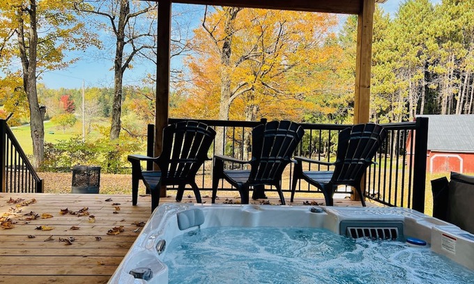 Weedon Ski Chalet | Unique Chalet 12 people /spa