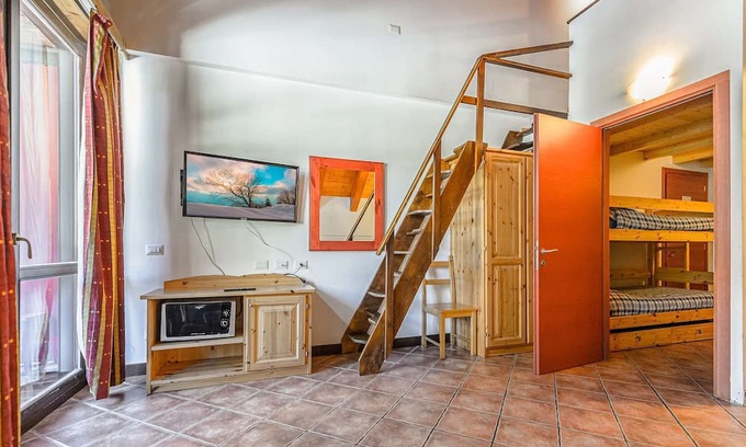Frabosa Sottana Apartment | One Bedroom with Mezzanine 6 beds