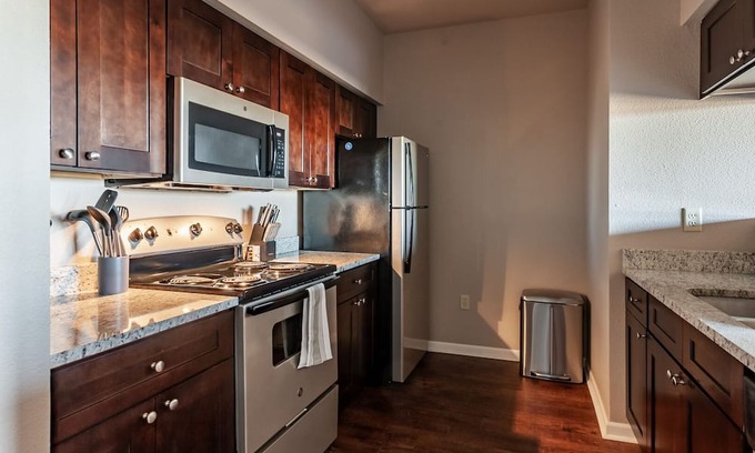 Bentonville Apartment | Modern Apartment with Family-Friendly Amenities Awaiting You