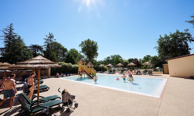 Gigny-sur-Saone Ski Chalet | Discover a 5-Person Villatent at Château de L'Epervière