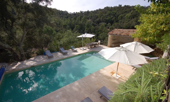 La Garde-Freinet Villa | Elegant Villa with Private Pool & Tennis Court in 22 Acres