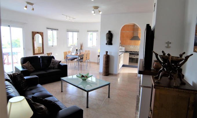 Bedar Villa | El Pinar villa,pool, large terraces,sea views,wifi, UK TV, sleeps 2 to 6