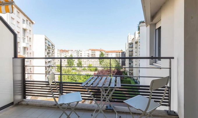 Villette - Maisons Neuves Apartment | Dify Elegant - Quartier Part Dieu