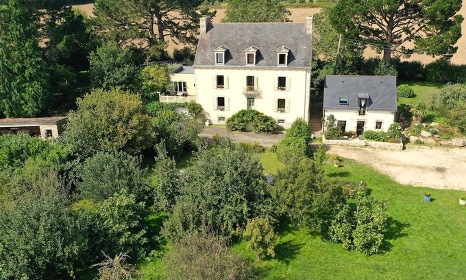 Concarneau House | Double room, patio, 1905 guest house near beaches, hiking, quiet