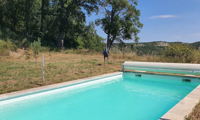 Montfuron House | Les Claveaux - Maison de campagne avec piscine