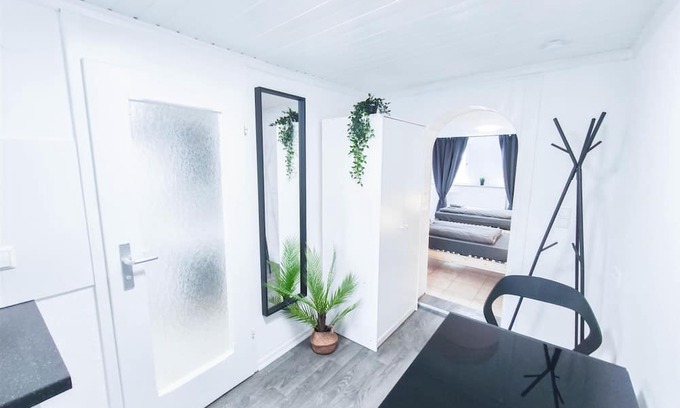 Ludwigsburg Apartment | ALFA Apartment Ludwigsburg 2 Betten WLAN Küche Bad