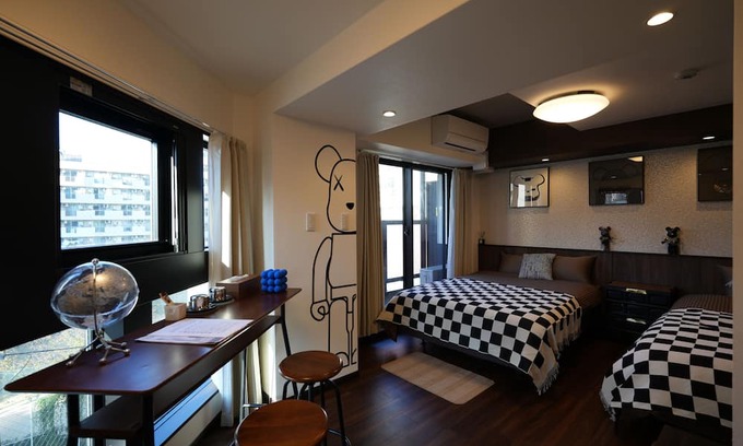 Dotonbori Apartment | Namba/Dotonbori/Shinsaibashi/8 min. walk/Free WIFI/Max 3 guests