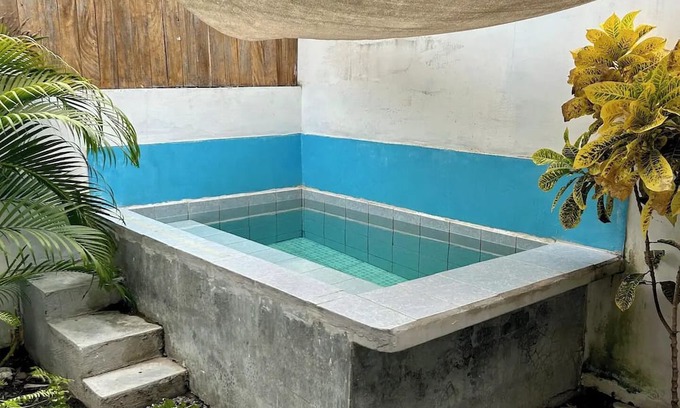 El Paredon House | Loros Bungalow kitchen, private pool "AZURA"