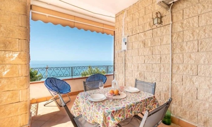 San Mauro Cilento Apartment | Cozy Retreat at The House on the Cliff with Family Amenities