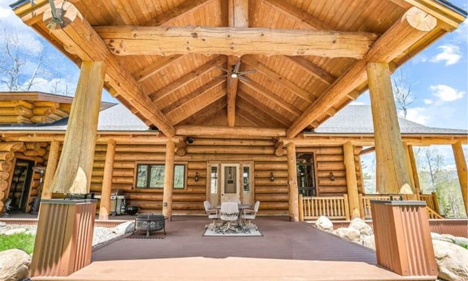 Clark House | Custom Log Home in North Routt: Perfect for Outdoor Adventures