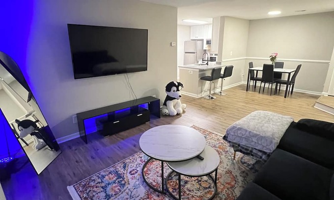 Germantown Apartment | Cozy 1-Bedroom Retreat with Spa & Family-Friendly Amenities