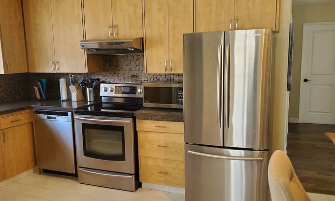 West Edmonton House | Sunny Retreat with Air Conditioning & Family-Friendly Amenities