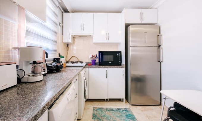 Sakarya Apartment | Spacious Duplex Flat with Terrace Near Bilgi University