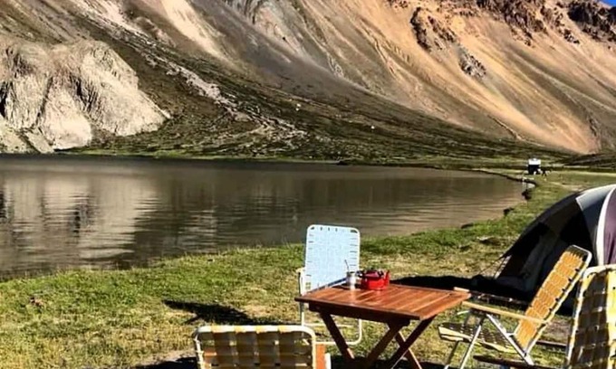 Malargue Cabin | Relax at Cabañas Caligue: Pool, Spa & Family-Friendly Fun