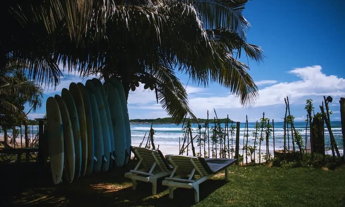 Dickwella House | Relax at Calma: Private Beach, Surf & Fast Fiber Wi-Fi