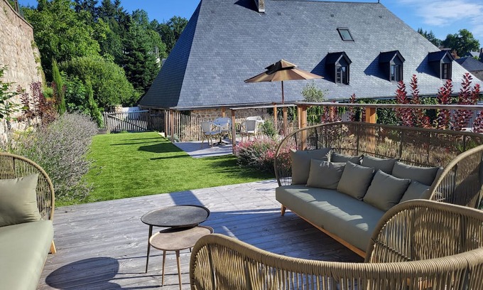 Meymac Villa | Villa 'La Maison 1788' with Private Pool & Family Amenities