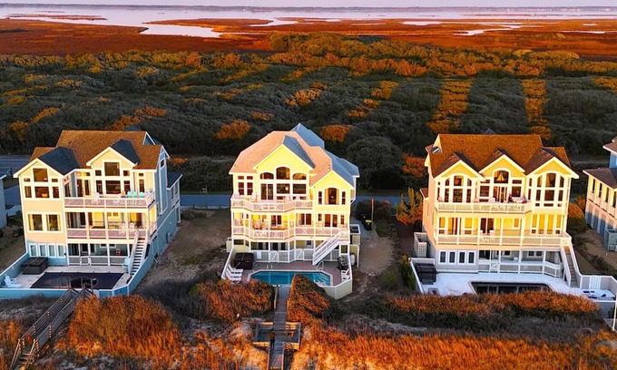 Corolla House | Oceanfront Escape with Pool & Direct Beach Access