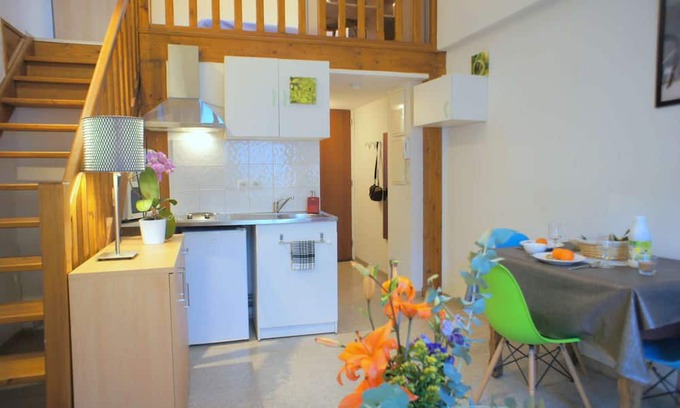 Digne-les-Bains Apartment | Duplex - 1 Bedroom - Downtown - Quiet - Garage