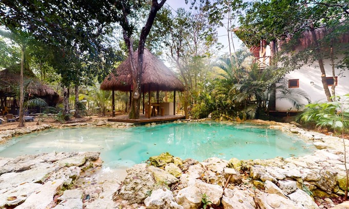 Chemuyil Villa | Beachfront Tropical Villa with Pool and Ocean Views