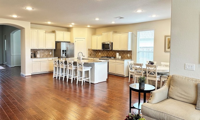 Tomball House | Inviting 4-Bedroom Oasis with Pool and Ocean Views