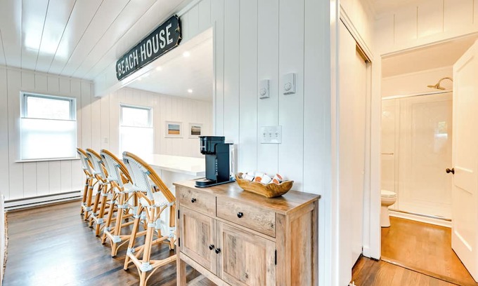 Westbrook Center House | Beachfront Westbrook Retreat with Patio and Ocean Views