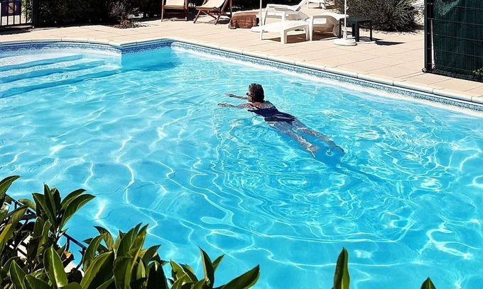 Brives-sur-Charente Apartment | Relax at La Treille: Studio with Garden View, Child Friendly