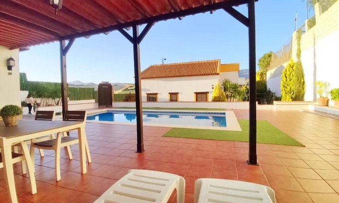 Casabermeja House | Mountain View Holiday Home with Wi-Fi & Pool Access