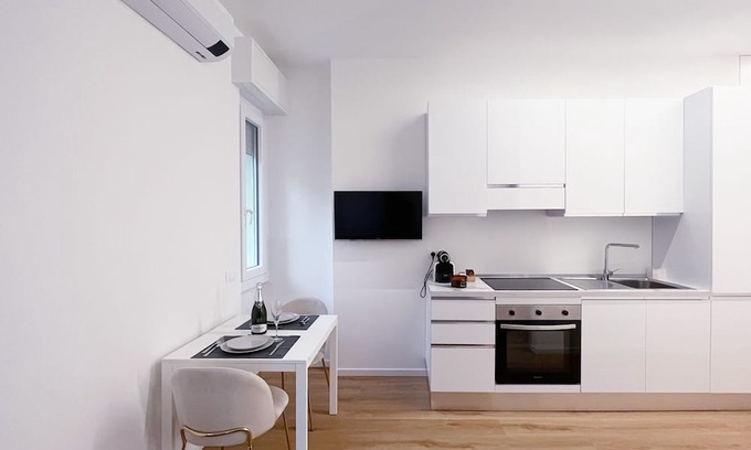 Precotto Apartment | Experience Comfort at Led House with Wi-Fi and Kitchen