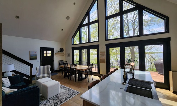 Faribault Cabin | Scenic Lake House with Breathtaking Views of Roberds Lake