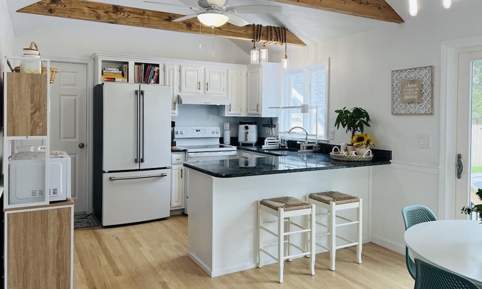 Cotuit House | Experience Cape Cod: Relaxing Hot Tub, Pool & Game Room