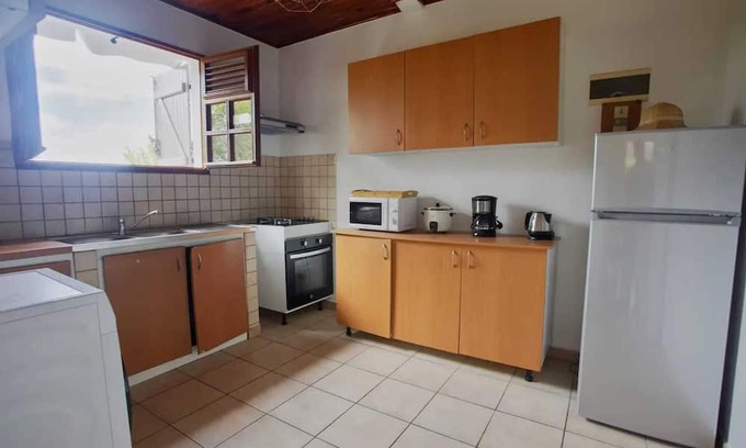 Riviere-Salee House | Homerez - House 5 km away from the beach for 5 ppl. with garden at Rivière-Salée
