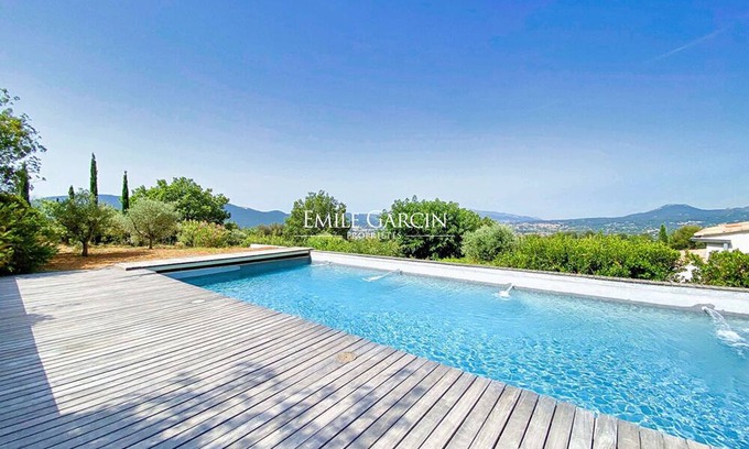 Gemenos Villa | Tranquil Villa Sigarasse with Ocean View and Private Pool