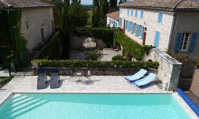 Bruniquel House | Discover Bloom Bed & Breakfast with Pool and Pet-Friendly Vibes