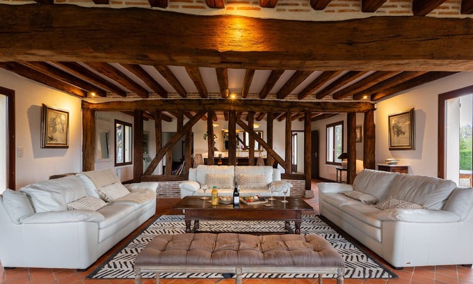 Crouy-sur-Cosson House | Experience La Faisanderie: 6 Rooms with Pool & Spa