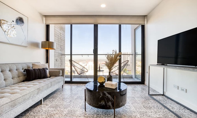 Avenida Revolucion Apartment | Stylish Apartment with Balcony, View and Great Amenities