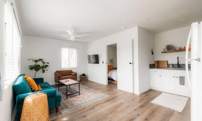 Logan Heights Apartment | Cozy Top Floor Condo with Pet-Friendly Amenities