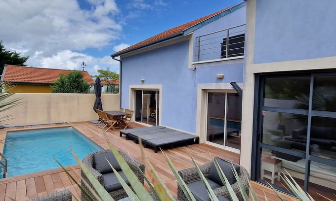 Port District House | Relaxing Retreat with Pool Near the Beach for Families