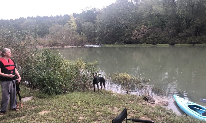Hodgen House | Family-Friendly River's Edge Eclipse RV with Breakfast & Pets