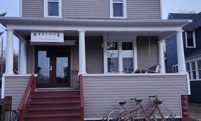 Ishpeming Apartment | Bright Stay and Play: Family-Friendly Apartment Near Trails