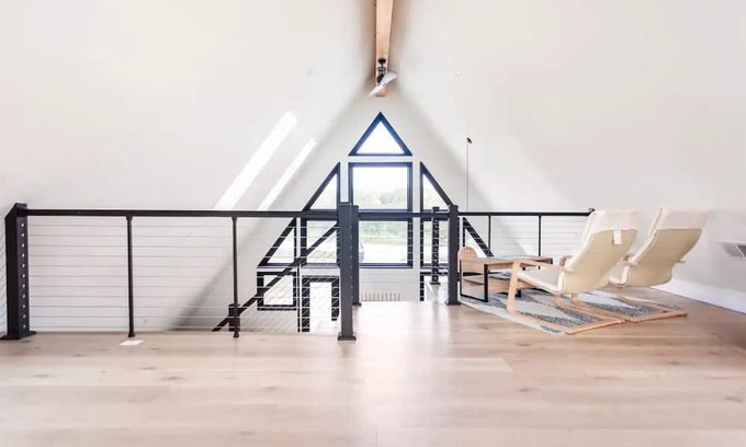 Empire House | Exodus: Modern A-Frame with Spa and Ocean View Retreat
