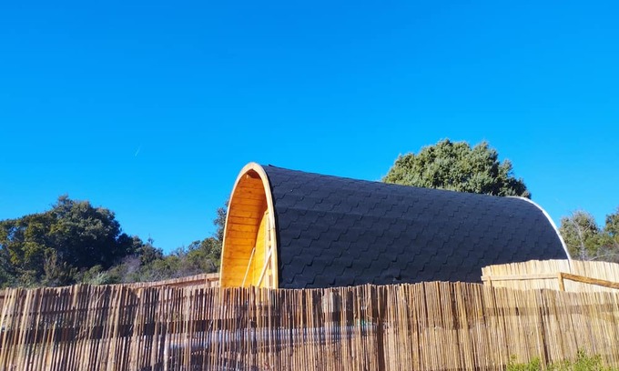 Arzachena Cabin | Experience Glamping at Niberalzu: Pet-Friendly Retreat
