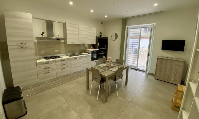 Frattaminore House | Cozy Casa Crispino Apartment for 3 with Child-Friendly Amenities