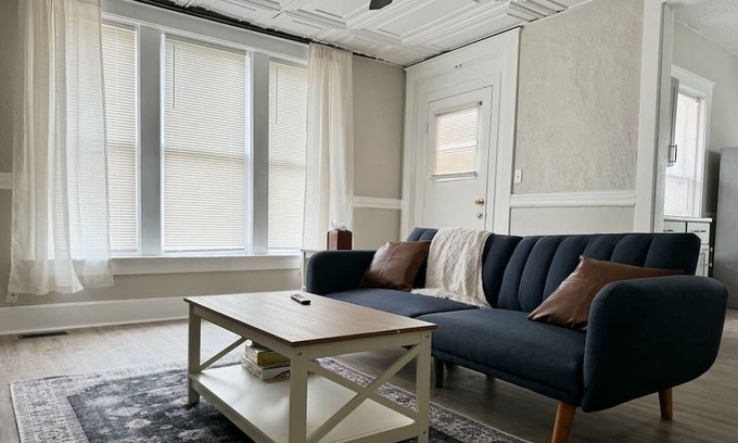 Evansville Apartment | Family-Friendly Stay at Cherry Street Retreat A