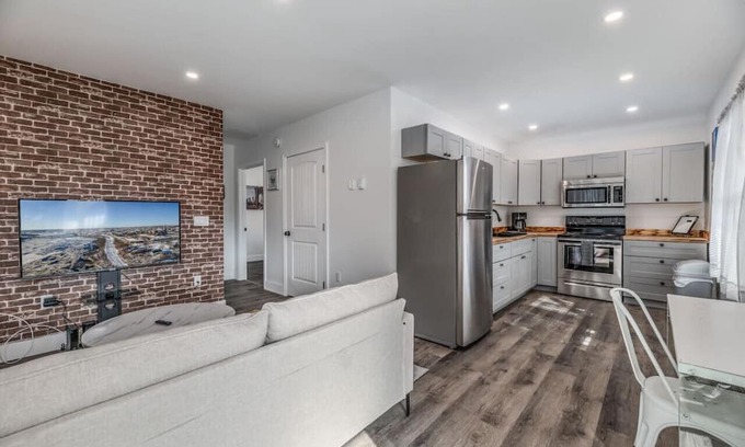 Bangor Apartment | Riverside Retreat: 2BD with Washer & Dryer, Rated 9.8