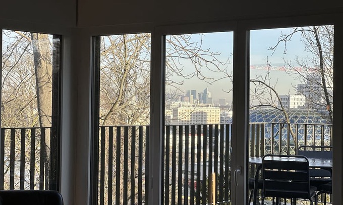 Meudon Apartment | Elegant Apartment with Eiffel Tower Views and Terrace Oasis