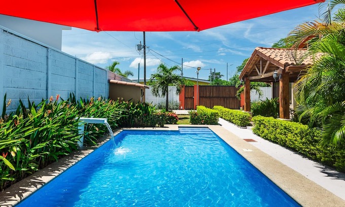 Potrero Villa | Tranquil 2-Villa Retreat with Pool, Just 2km from Beach