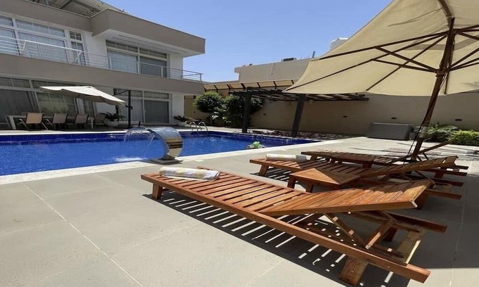 Amman Other | Idyllic Chalet Retreat by the Lake at the Dead Sea