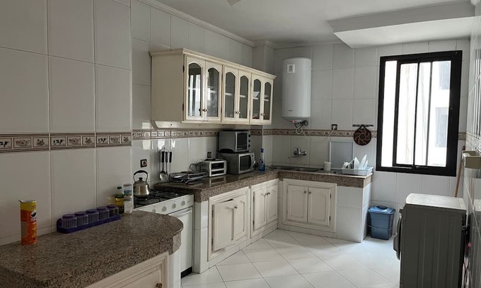 Quartier Mozart Apartment | Explore a Family-Friendly 2-Bedroom Retreat in Tangier